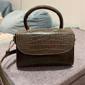 Like dreams snake skin cross body bag